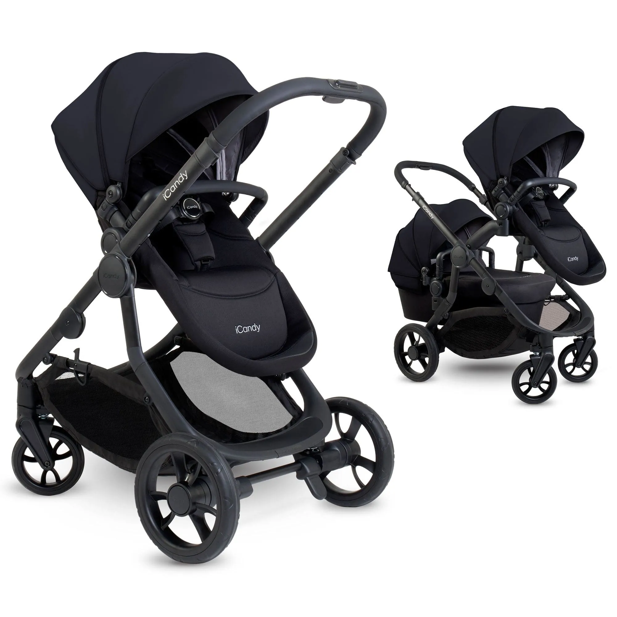 iCandy Orange 4 Complete Travel System with Cocoon in Black Edition