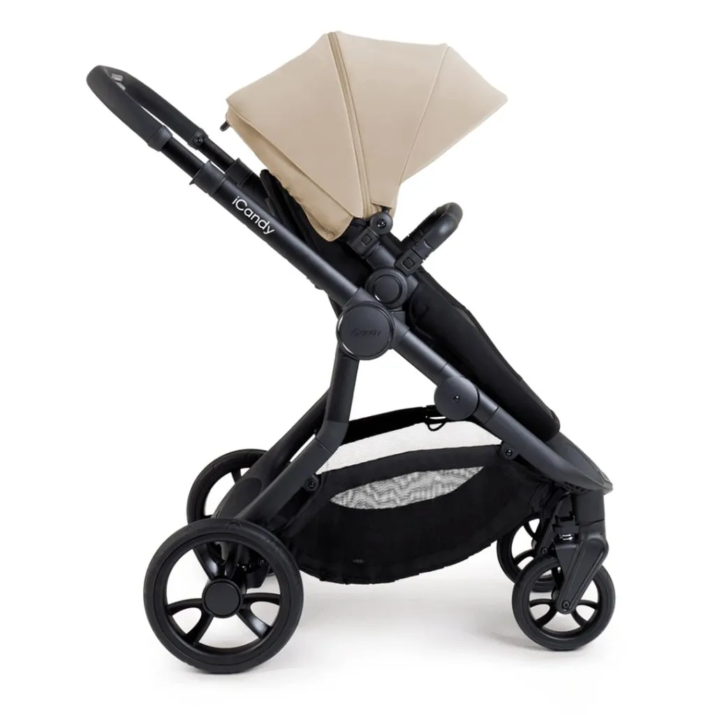 ICANDY Orange 4 Pushchair Combination Bundle - Jet (Latte)