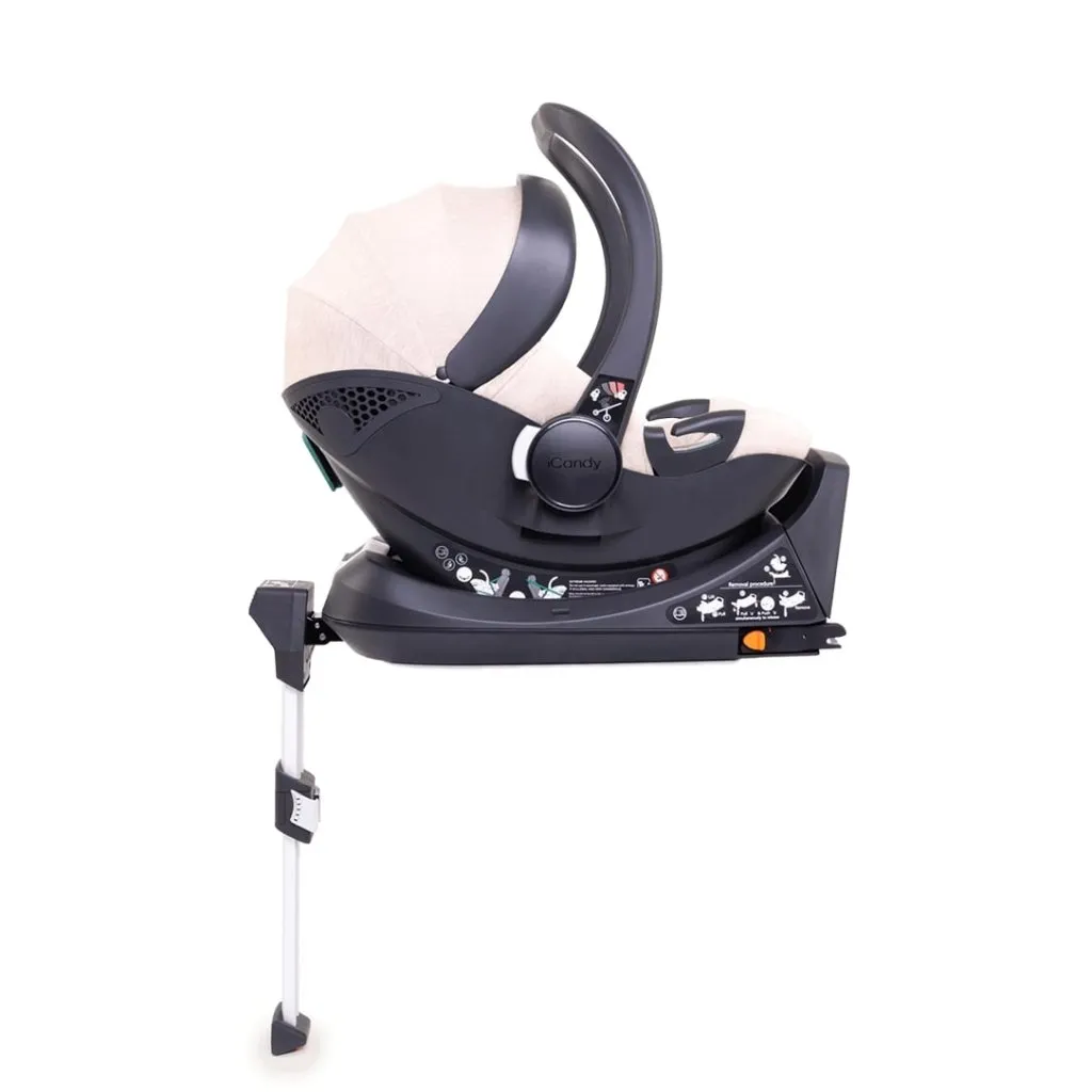 ICANDY Orange 4 Travel system with COCOON car seat - Jet (Latte)