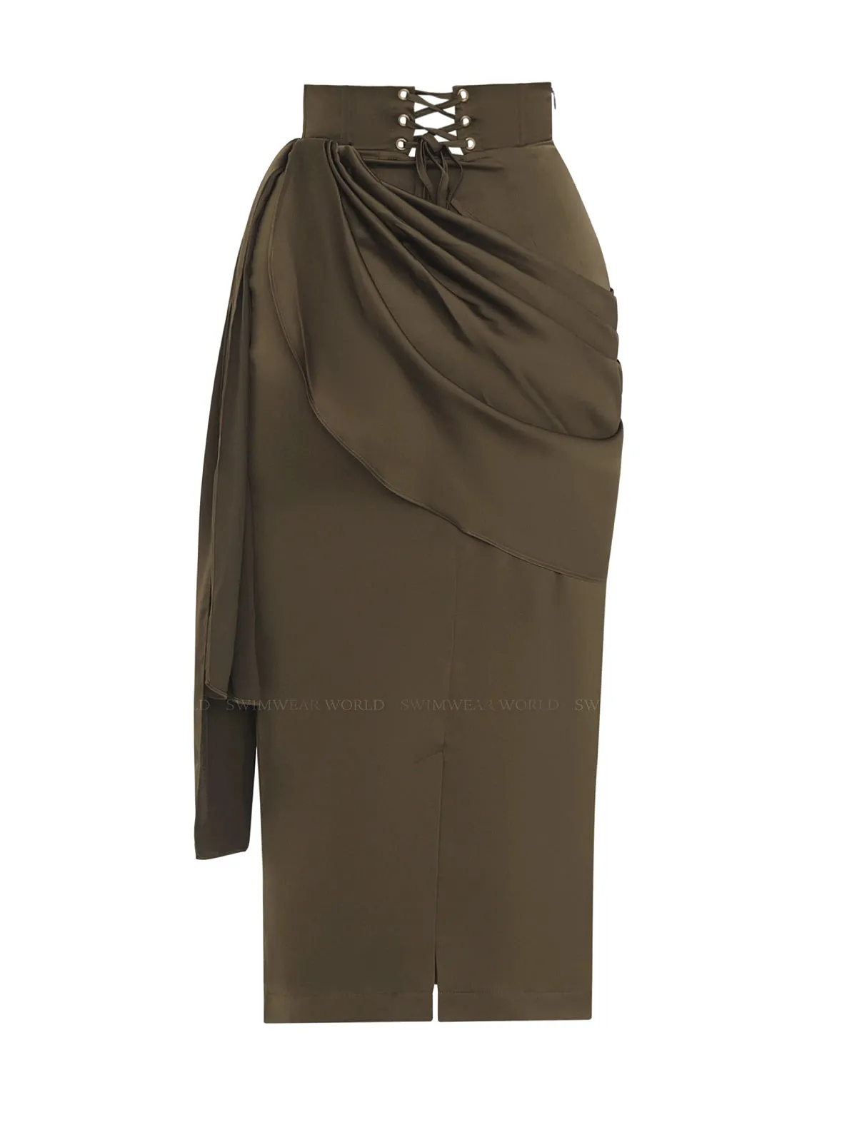 Ido Drape Midi Skirt