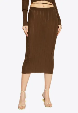 La Jupe Pralù Midi Skirt