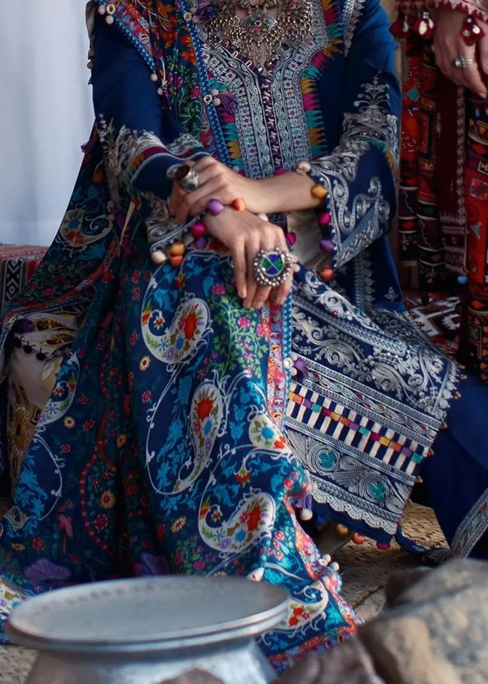 Ladies Embroidery Salwar Kameez for Pakistani Eid Dress