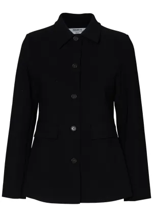 LAY3 Half Coat Black