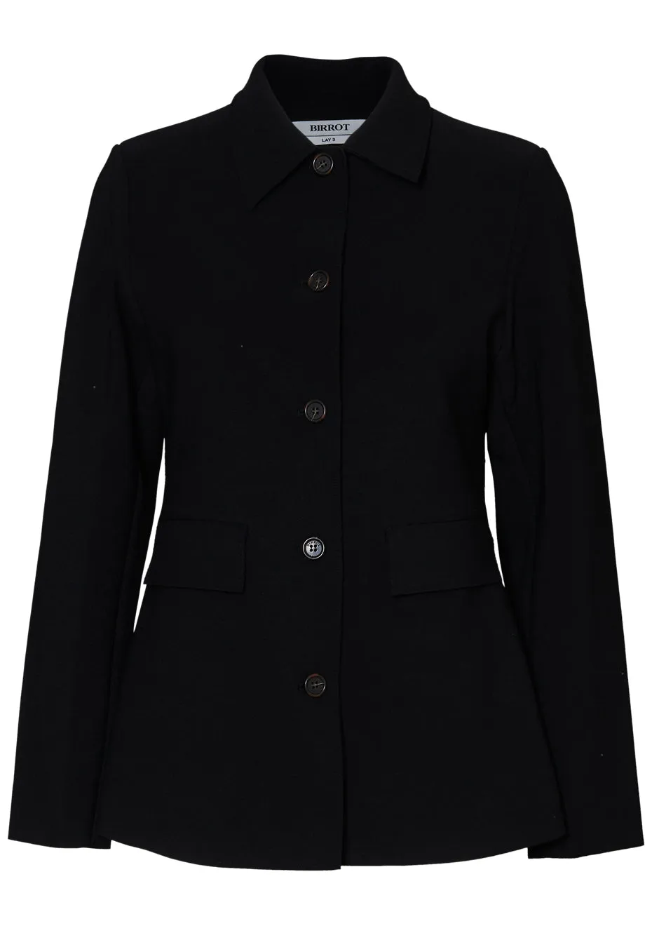 LAY3 Half Coat Black