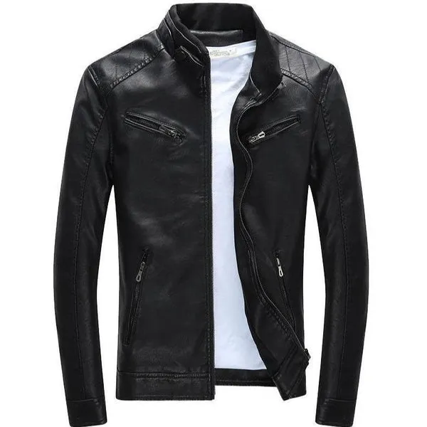 Leather jacket