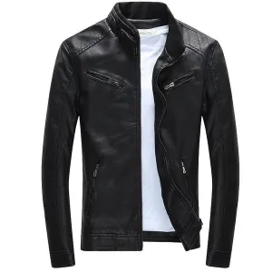 Leather jacket