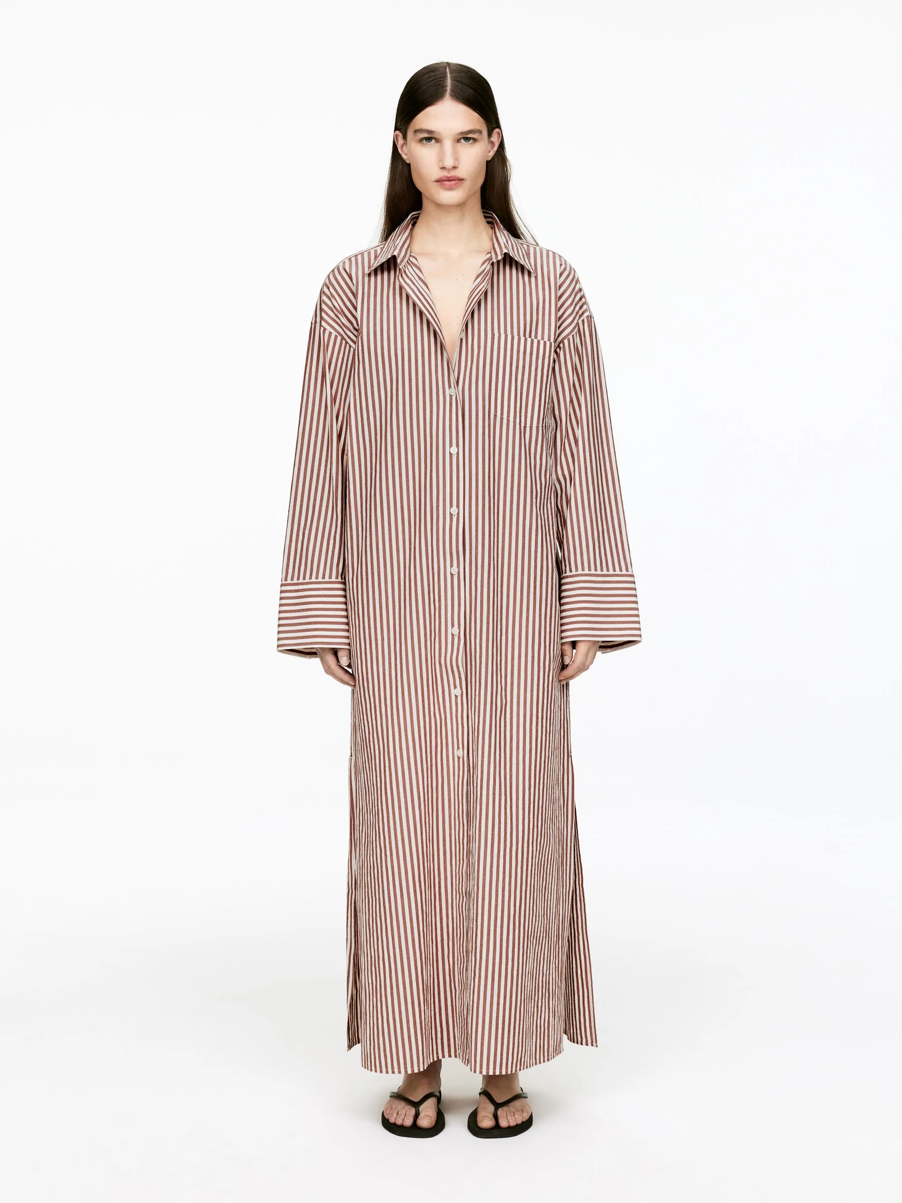 Linen Shirt Dress