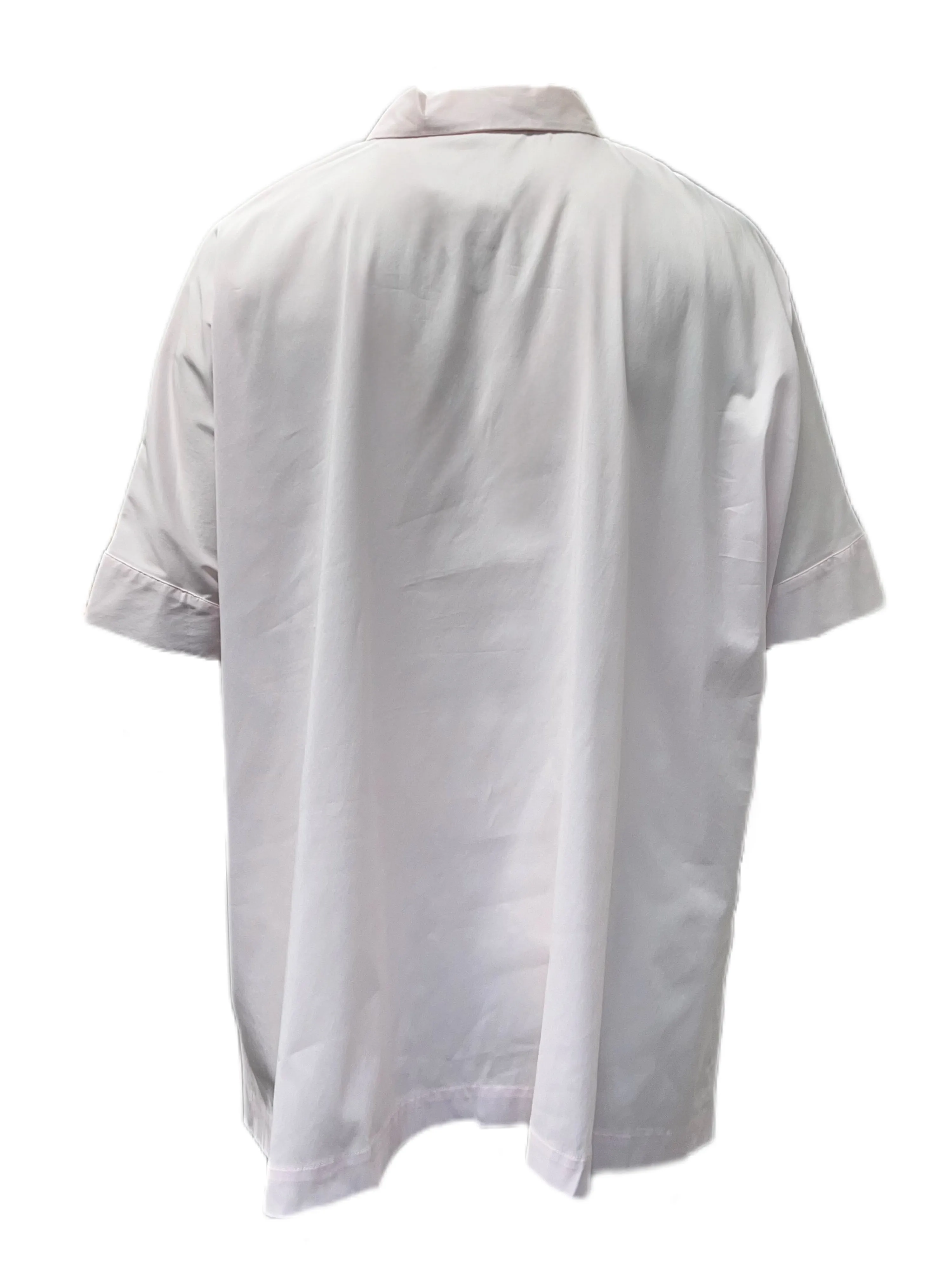 Marina Rinaldi Women's Pink Filosofo Button Down Top Size 20W/29 NWT