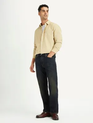 Men's 513 Black Slim Fit Mid Rise Jeans