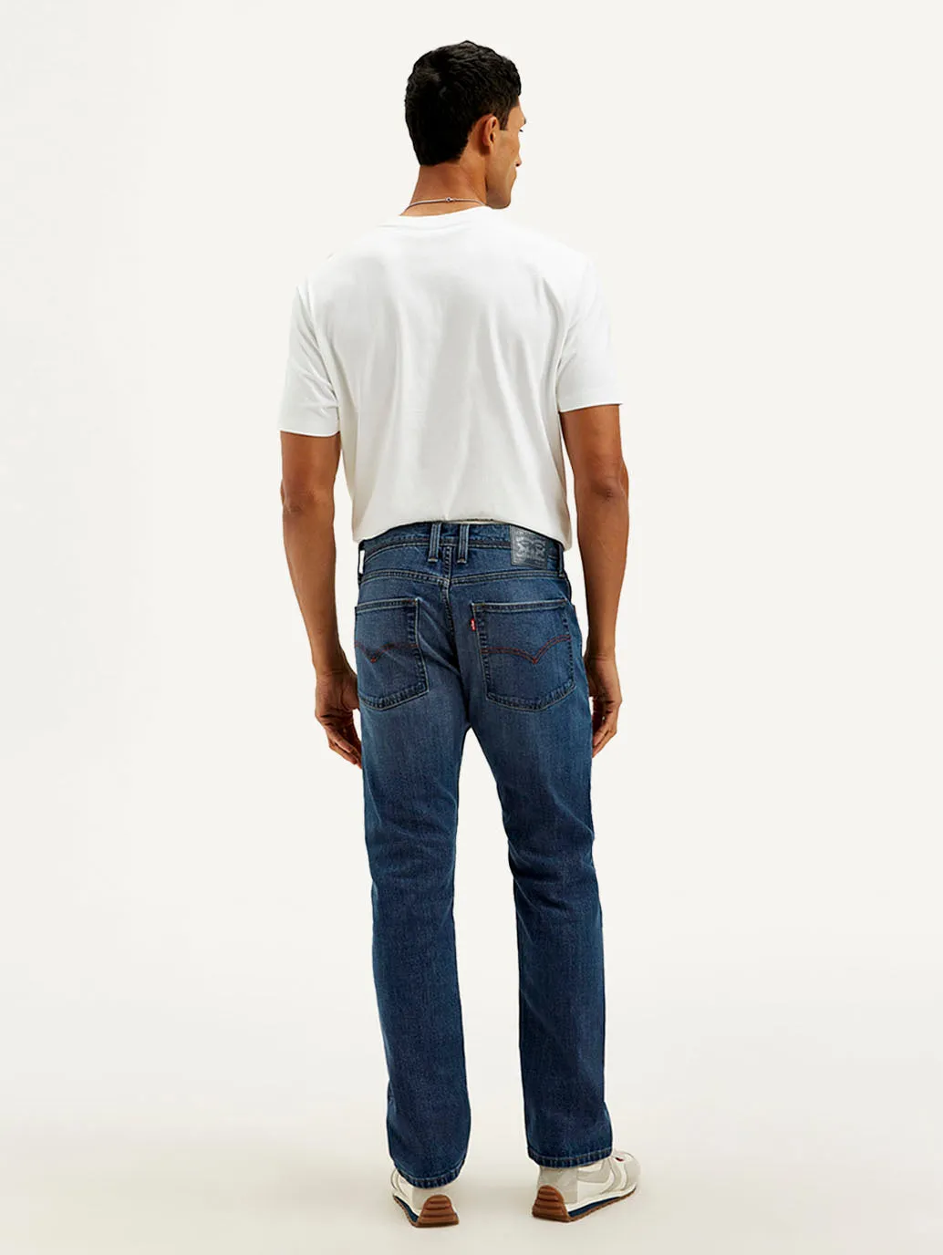 Men's 513 Blue Slim Fit Mid Rise Jeans