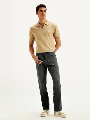Men's 513 Charcoal Grey Slim Fit Mid Rise Jeans