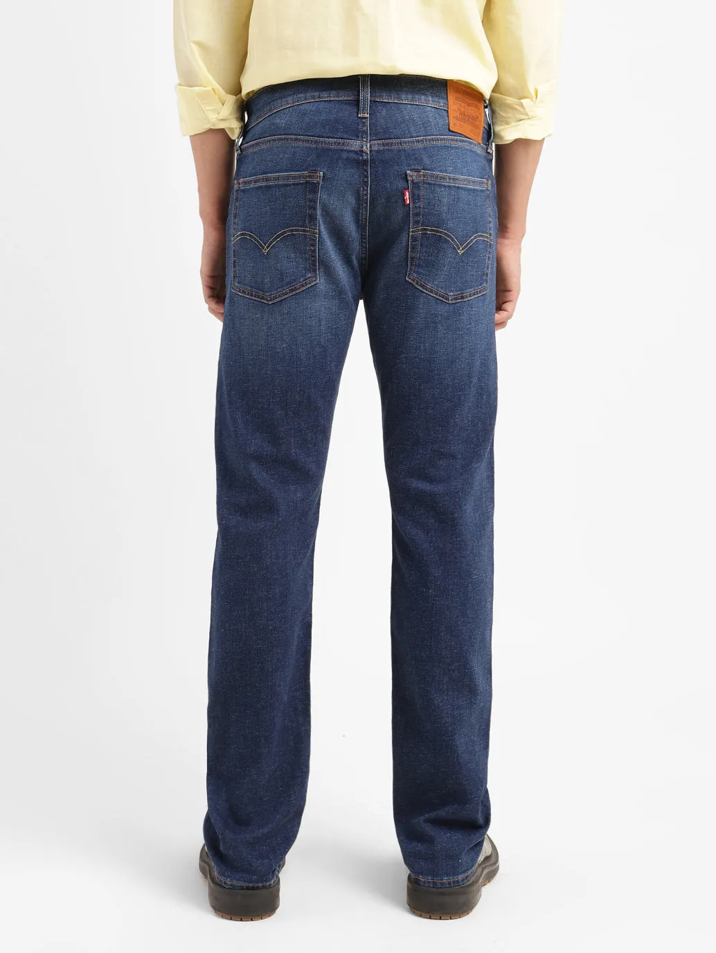 Men's 513 Dark Indigo Slim Fit Mid Rise Jeans