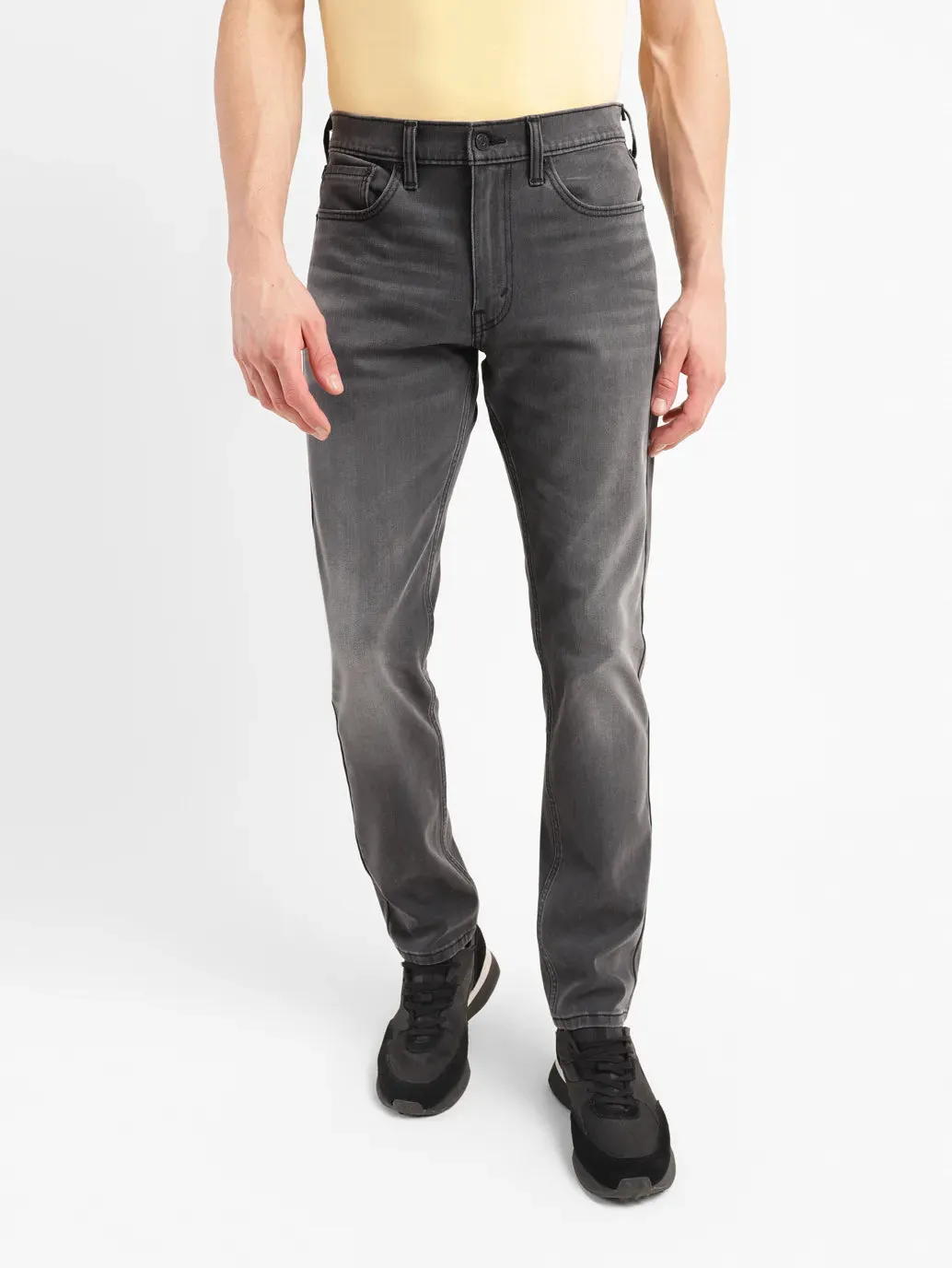 Men's 513 Grey Slim Fit Mid Rise Jeans