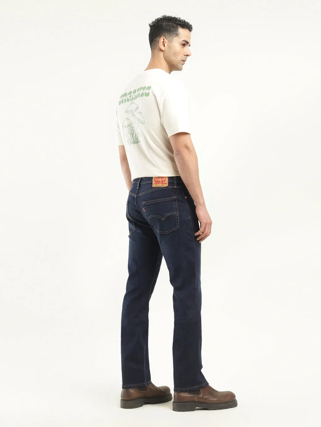 Men's 513 Indigo Slim Fit Mid Rise Jeans