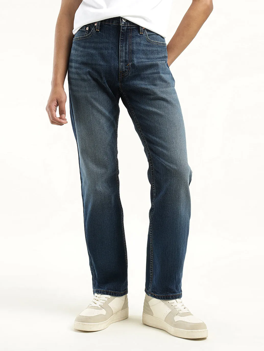 Men's 513 Indigo Slim Fit Mid Rise Jeans