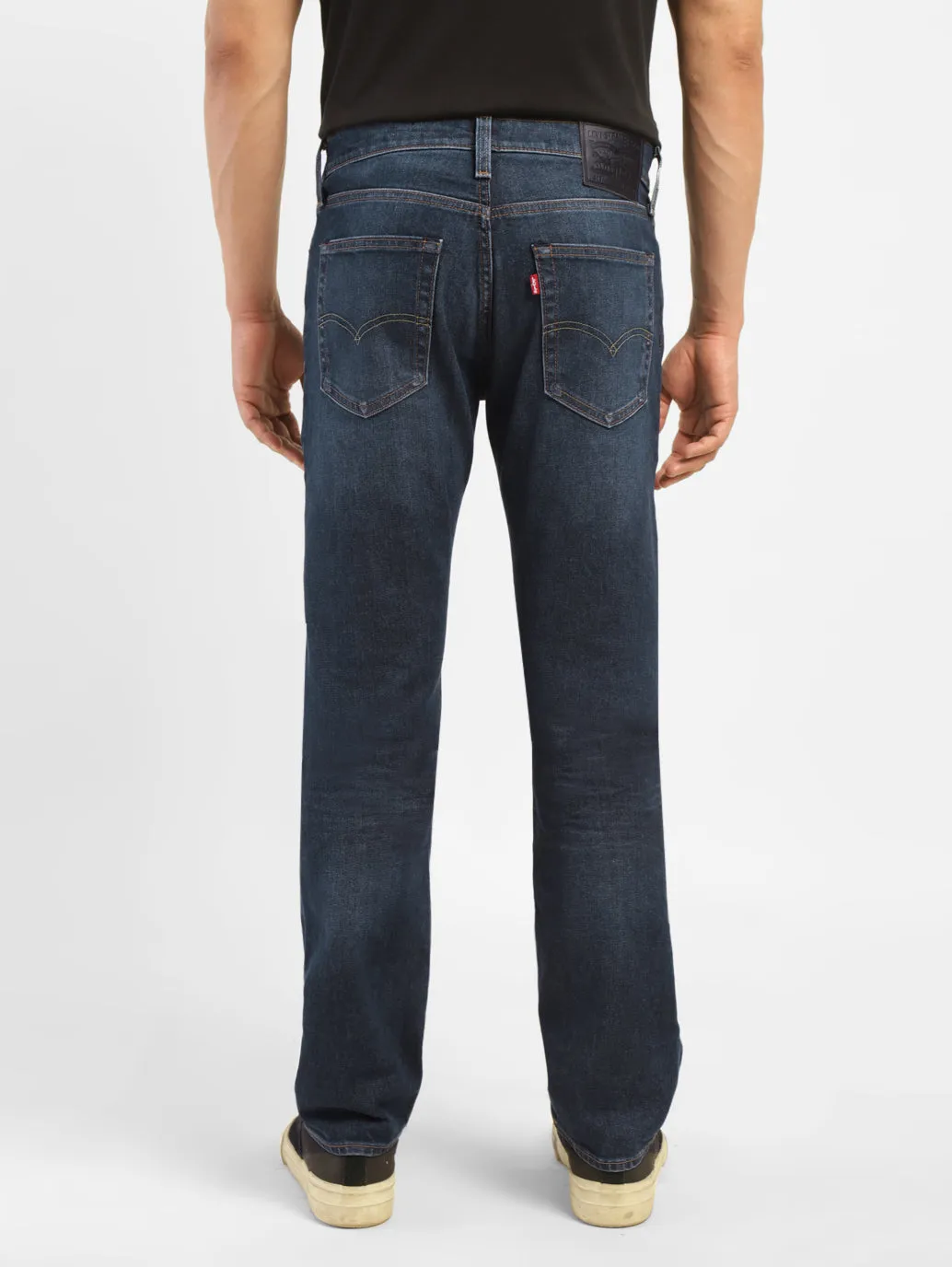 Men's 513 Indigo Slim Fit Mid Rise Jeans