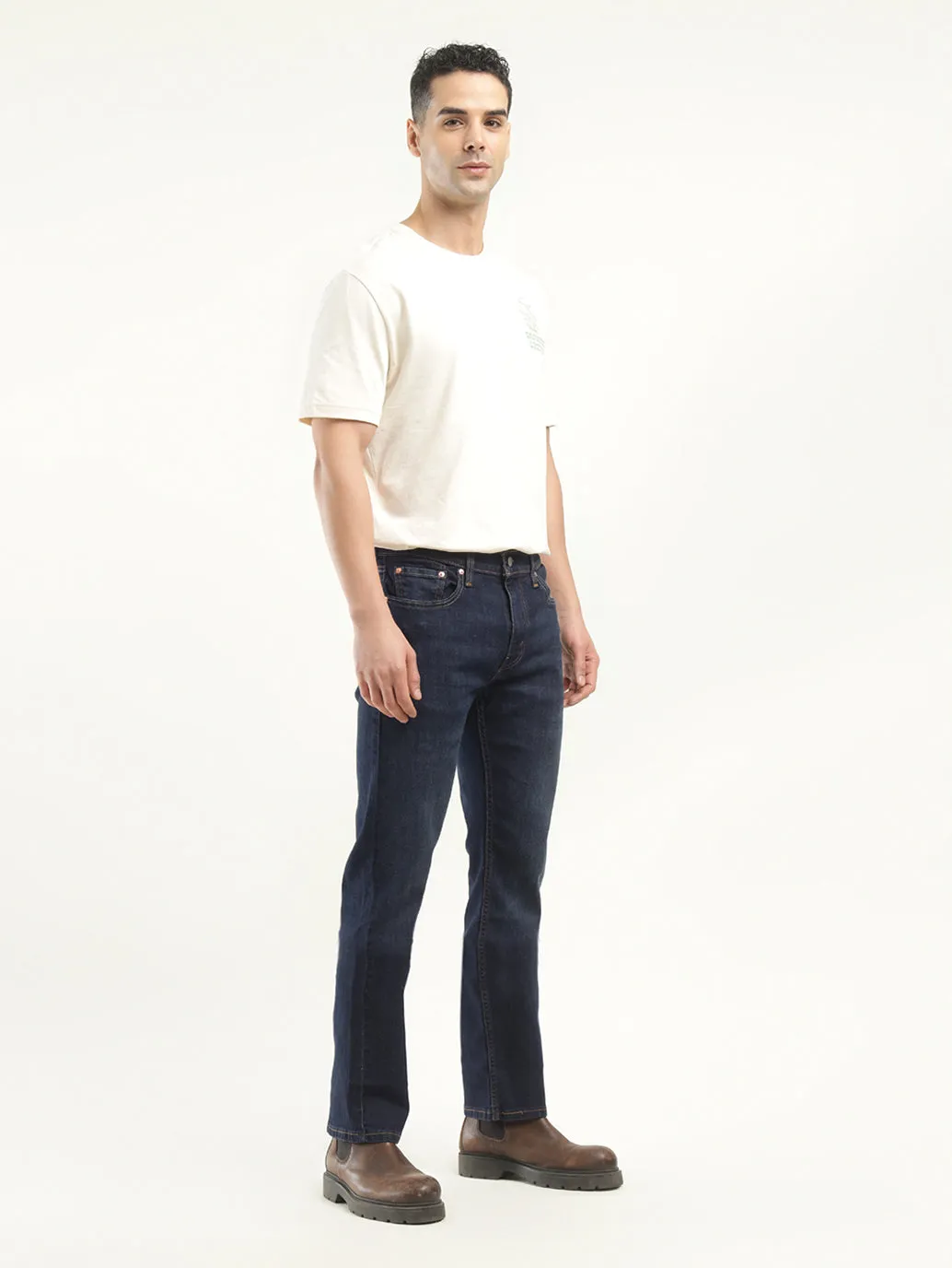 Men's 513 Indigo Slim Fit Mid Rise Jeans