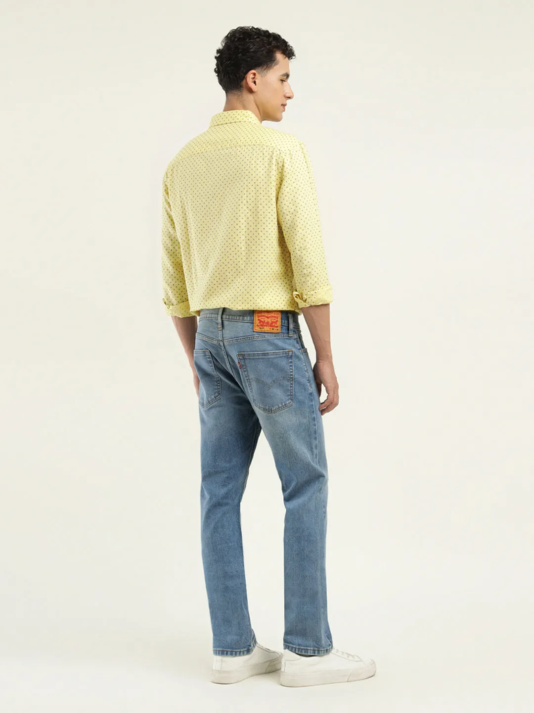 Men's 513 Indigo Slim Fit Mid Rise Jeans