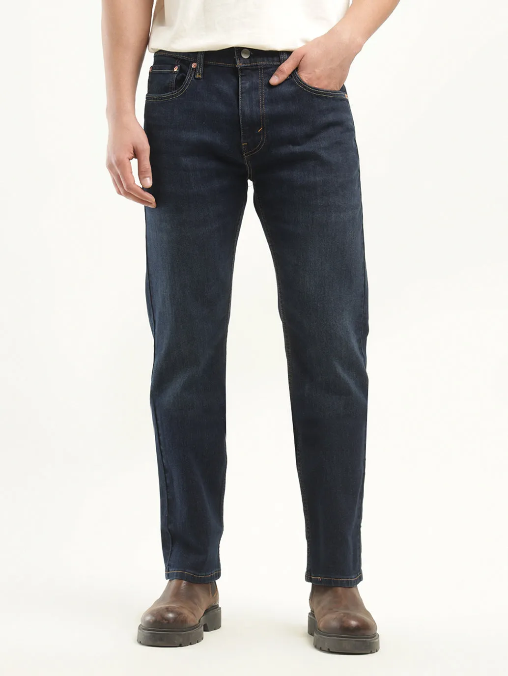 Men's 513 Indigo Slim Fit Mid Rise Jeans