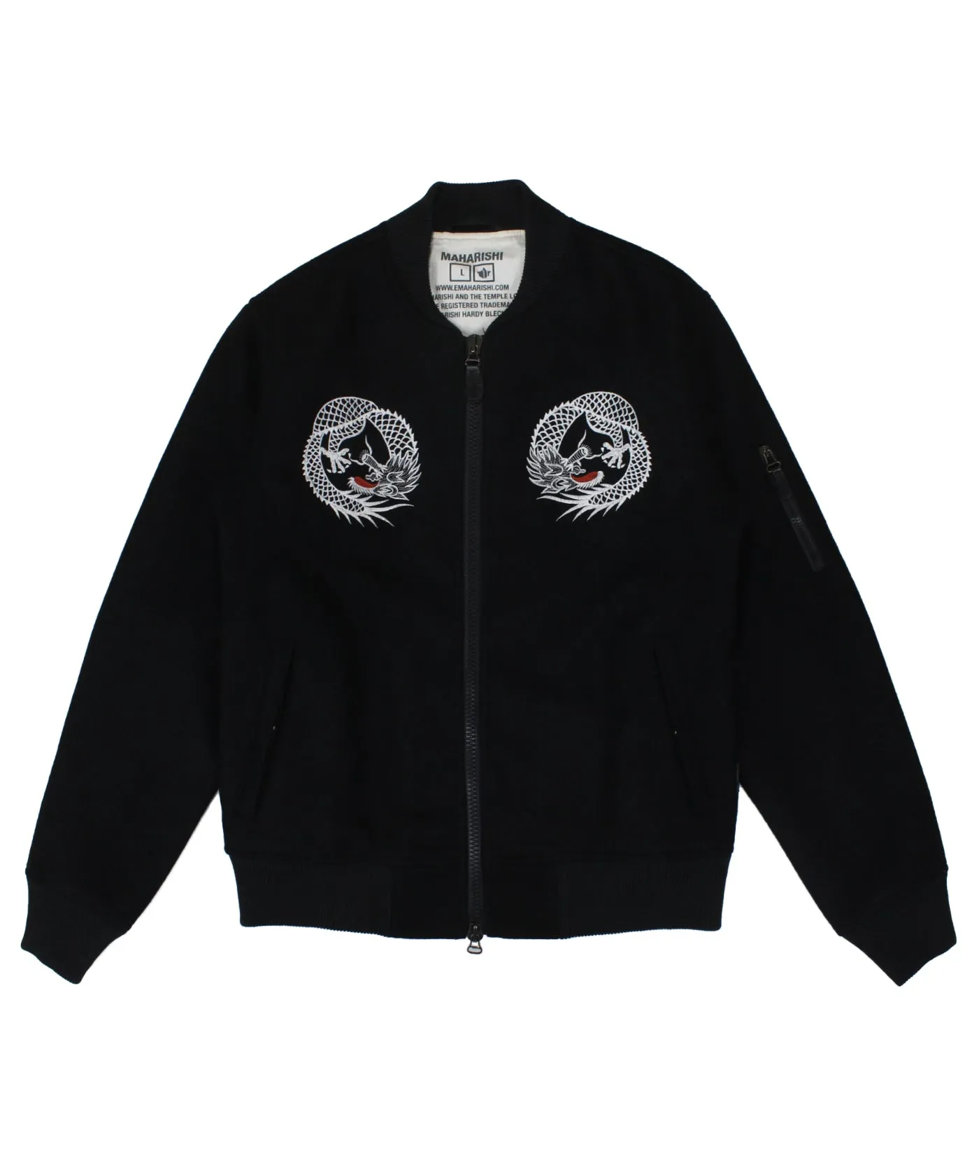 Men's Fitted Ma-1 Jacket