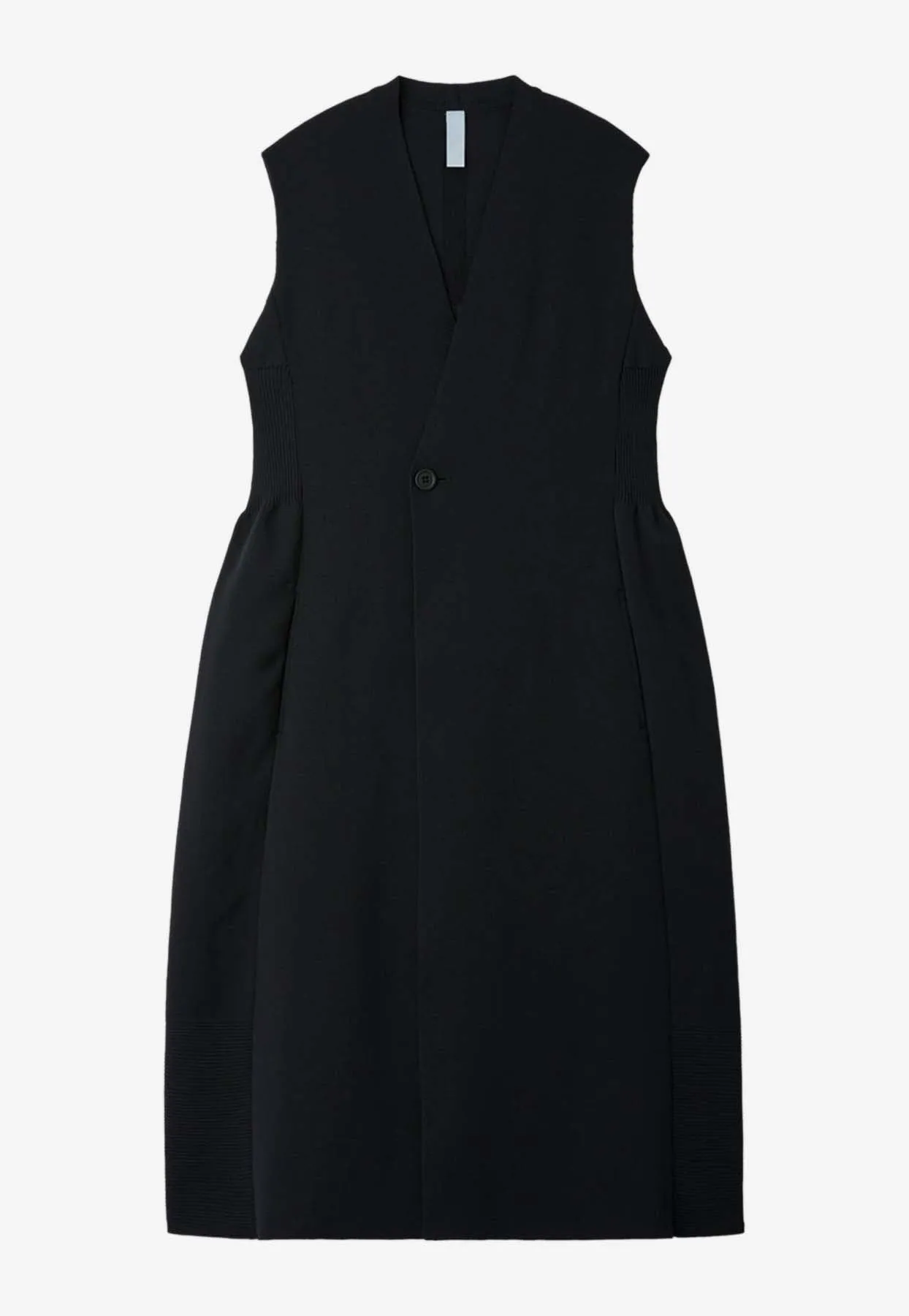 Milan V-neck Long Vest