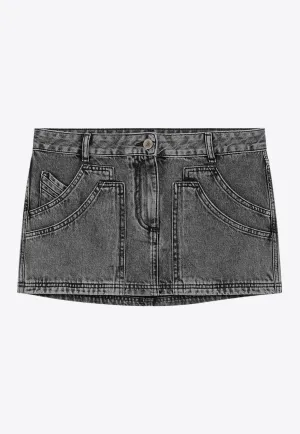 Mini Denim Skirt