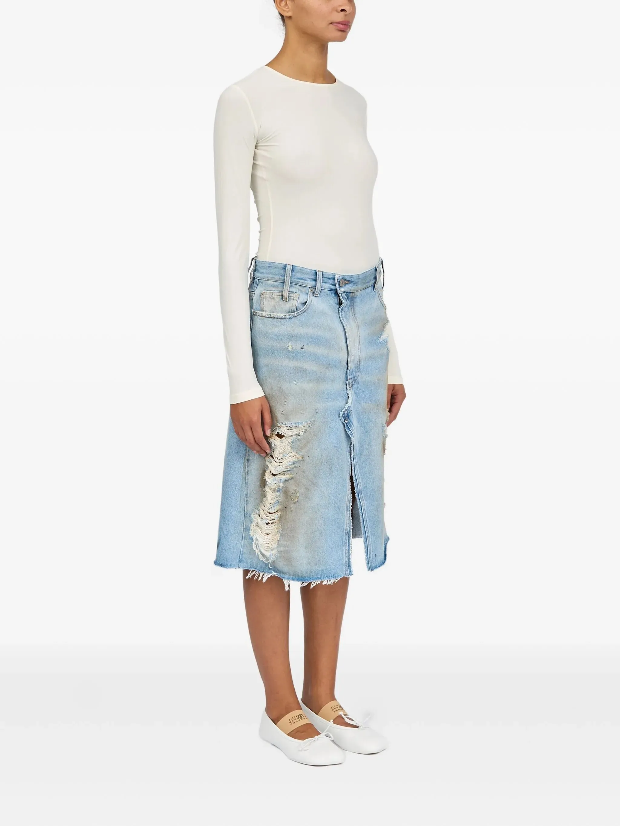 Mm6 maison margiela lång kjol