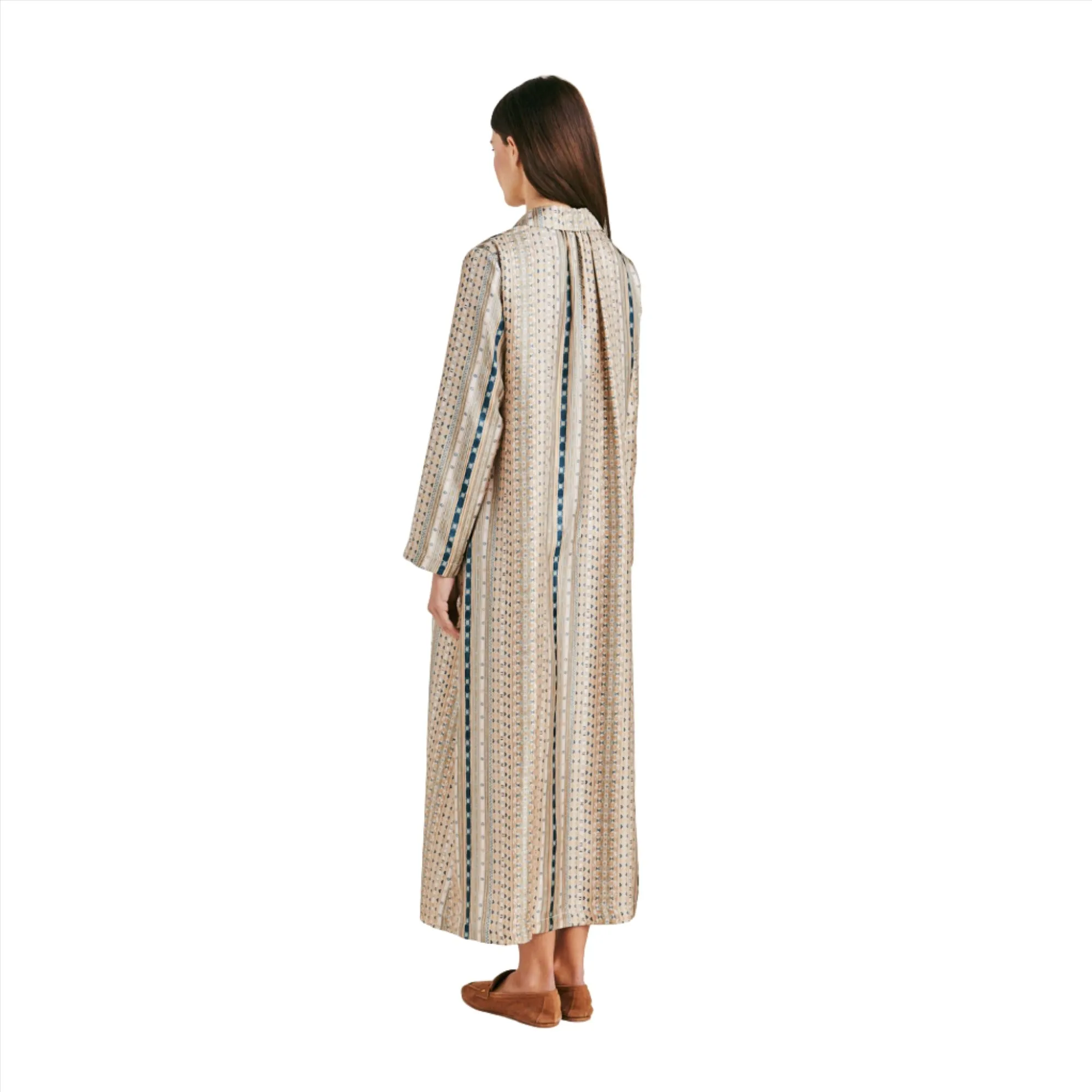 Momoni Women's Alogusta Sand Multi-color in Silk Twill