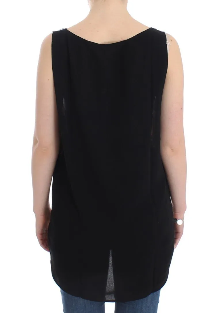 Multicolor sleeveless top