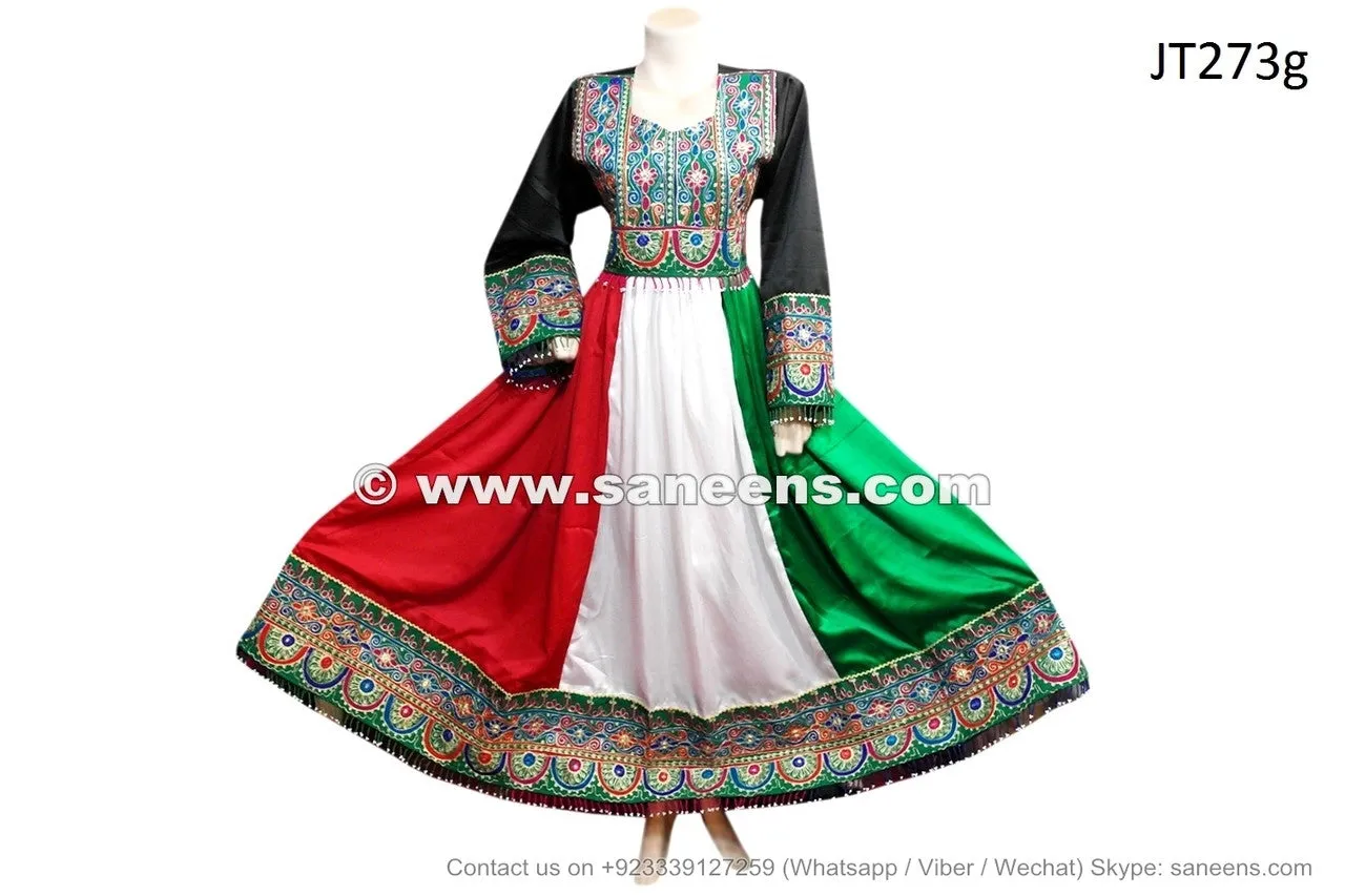 Muslim Wedding Gown In Kuwait Flag Design Arabic Bridal Clothes