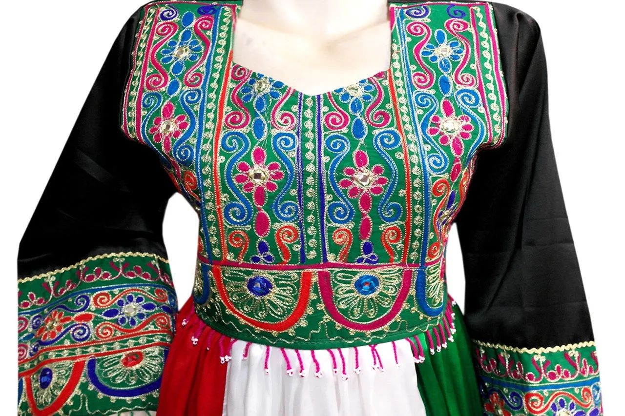 Muslim Wedding Gown In Kuwait Flag Design Arabic Bridal Clothes