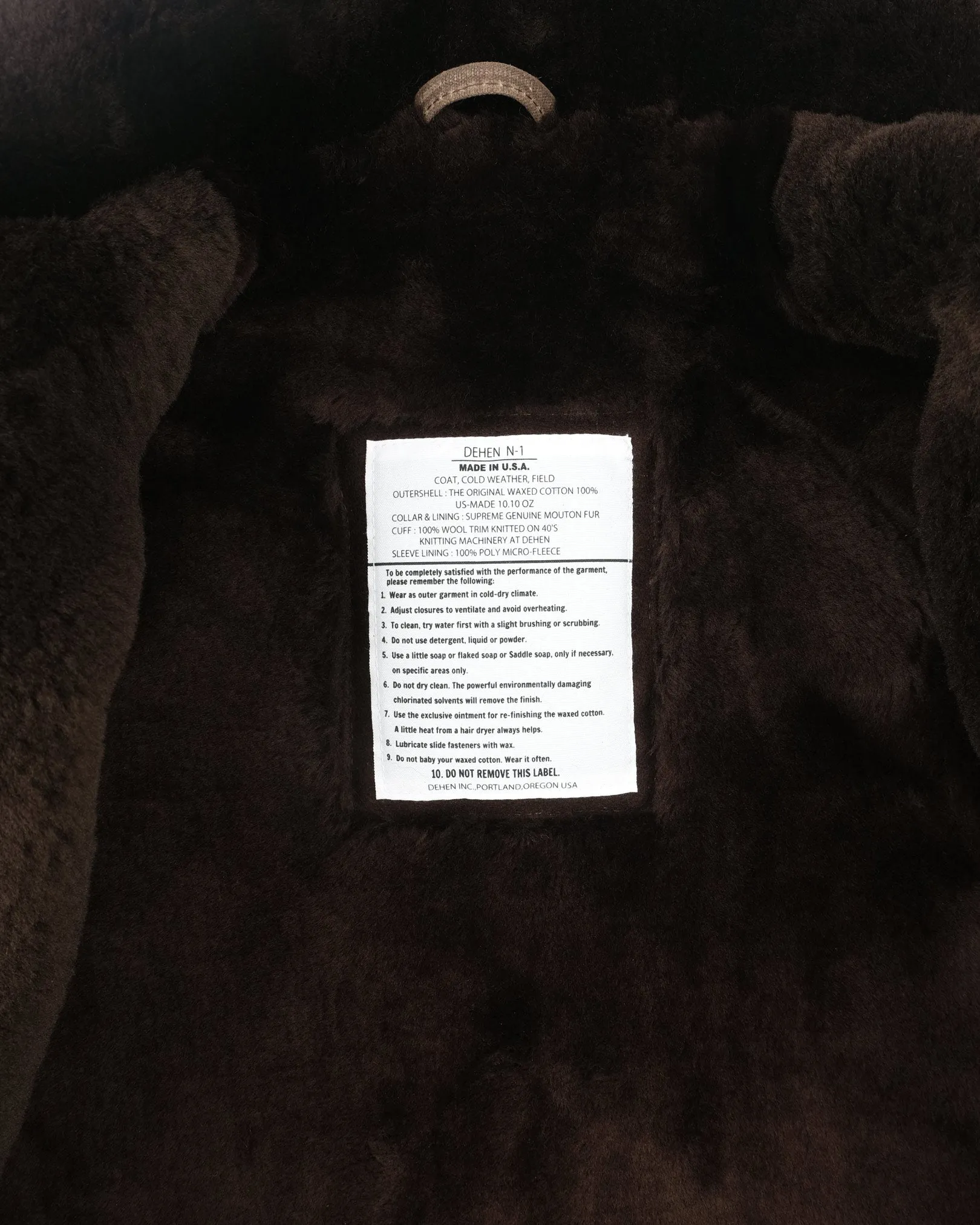 N-1 Deck Jacket - Dark Oak