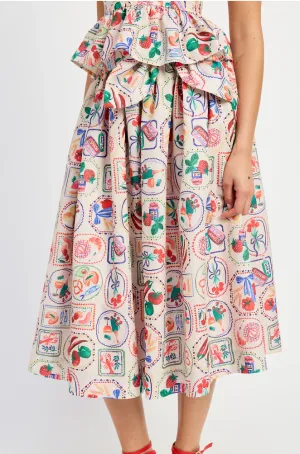 Nayeli Midi Skirt