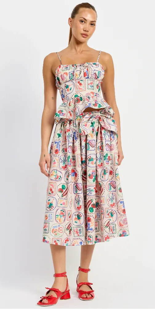 Nayeli Midi Skirt