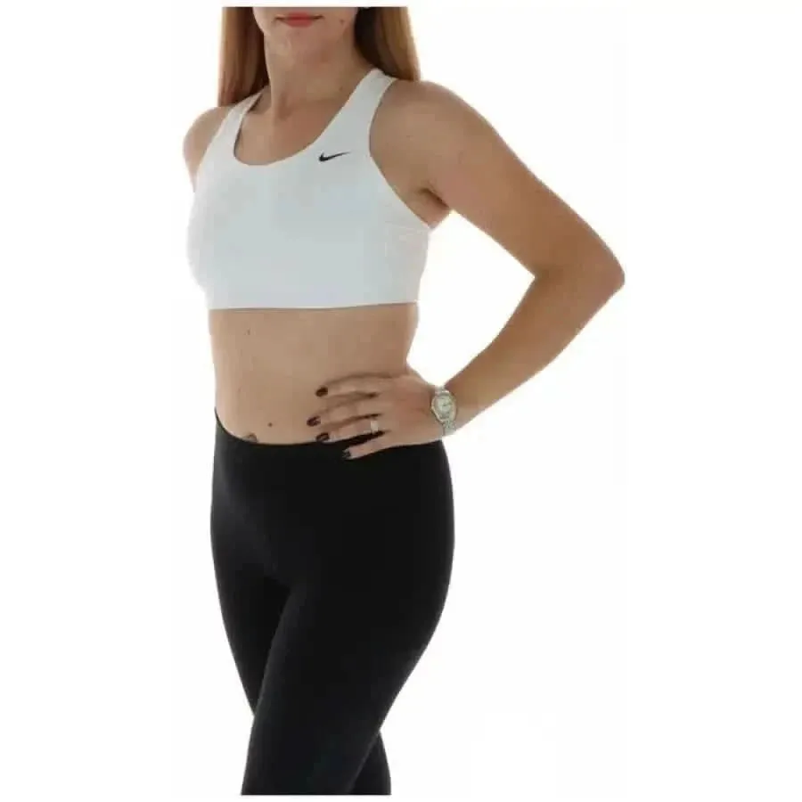 Nike Women's Sleeveless White Crop Top