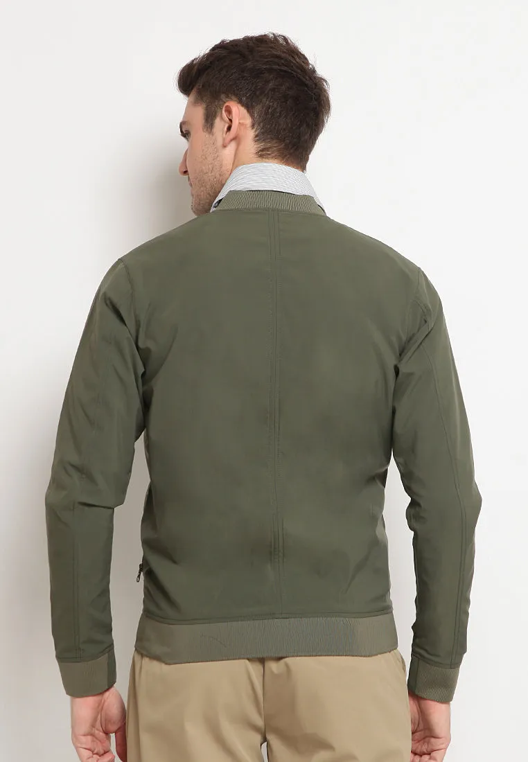 Nylon Bomber Jacket