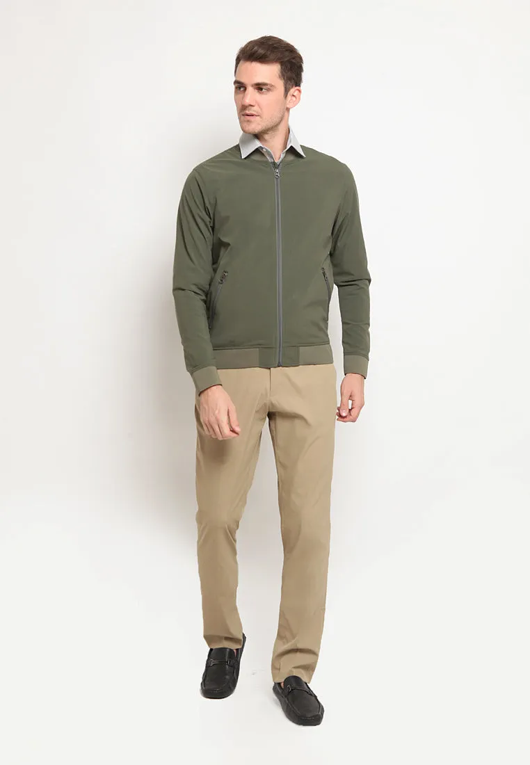 Nylon Bomber Jacket