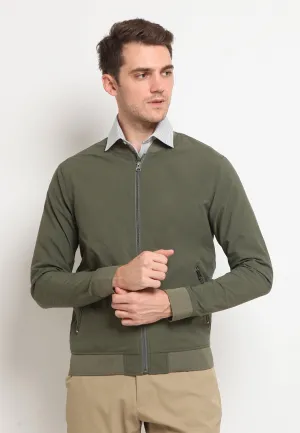 Nylon Bomber Jacket