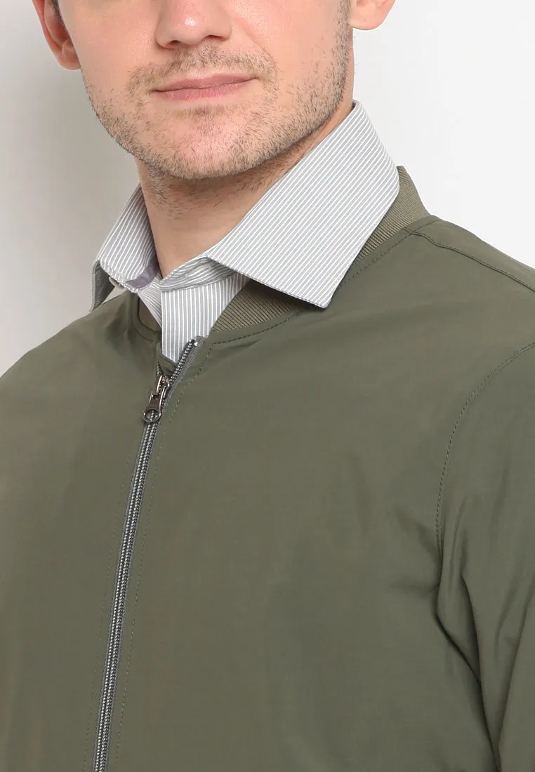 Nylon Bomber Jacket