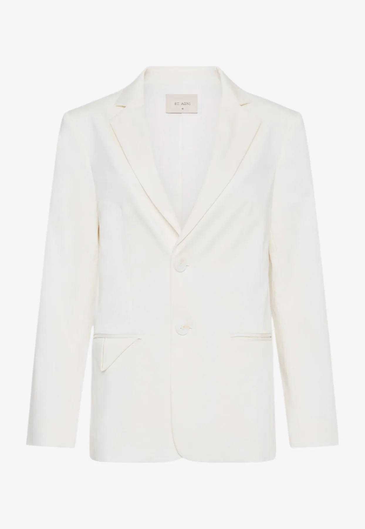 Origami Single-Breasted Blazer