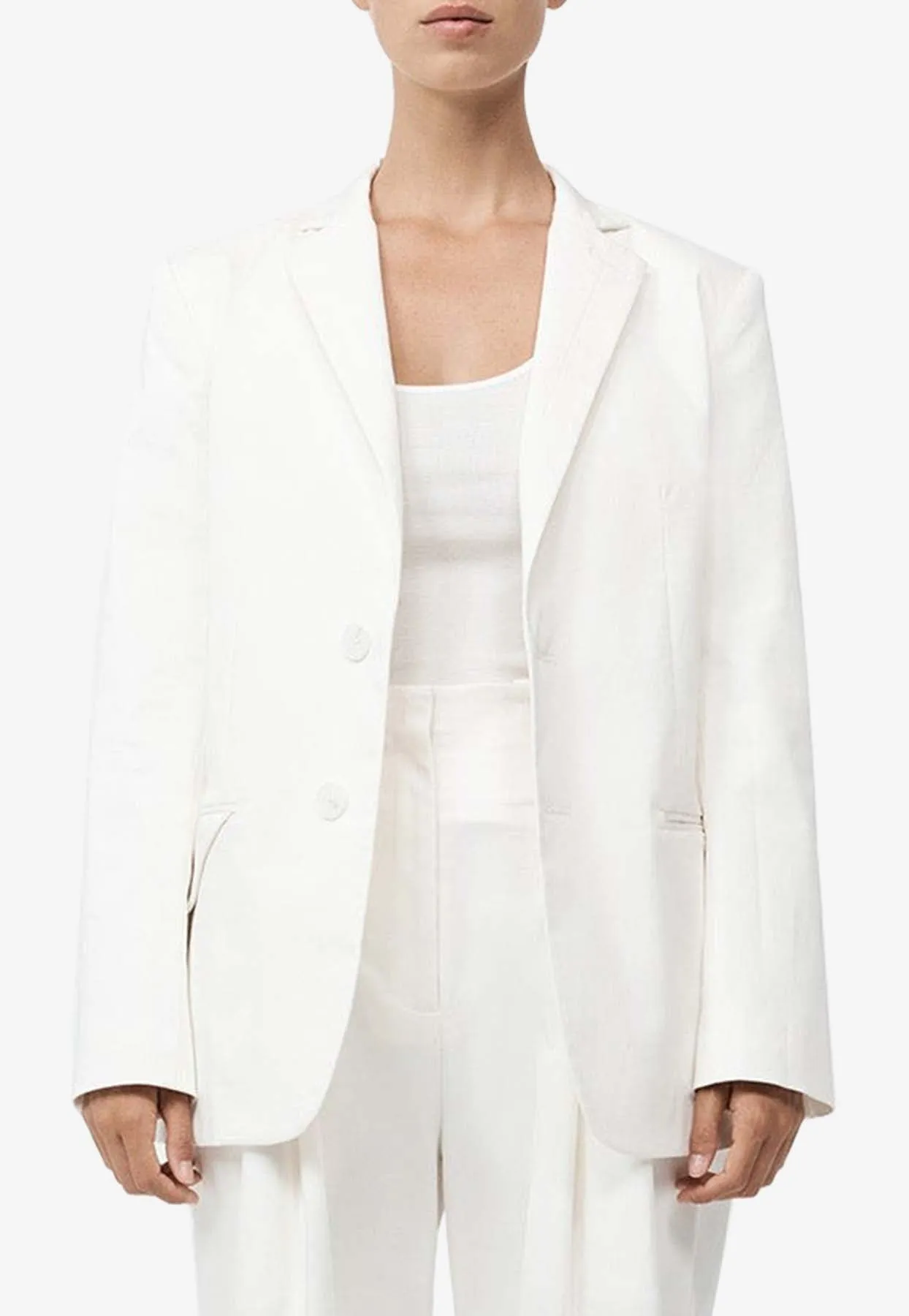 Origami Single-Breasted Blazer