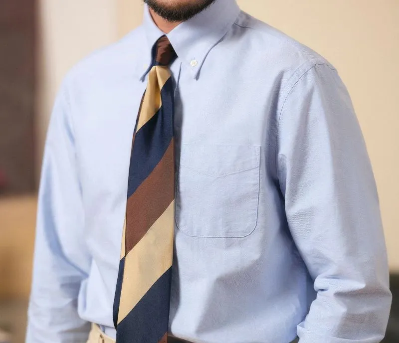 Oxford Cotton Button-Down Shirt