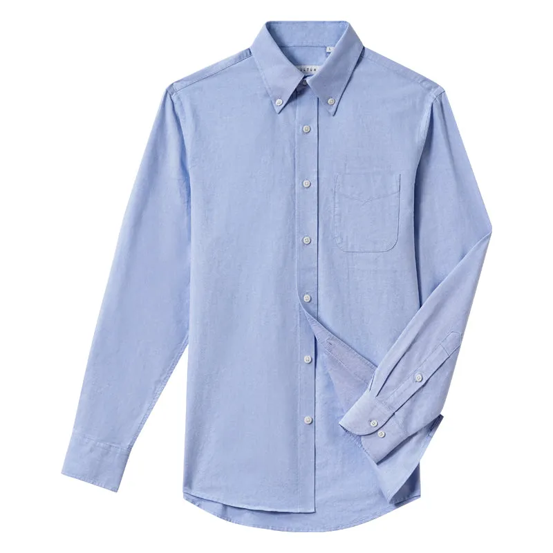 Oxford Cotton Button-Down Shirt