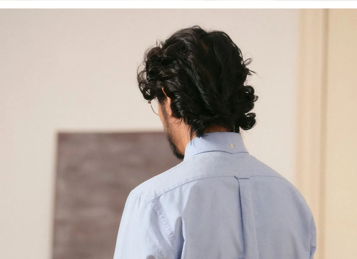 Oxford Cotton Button-Down Shirt