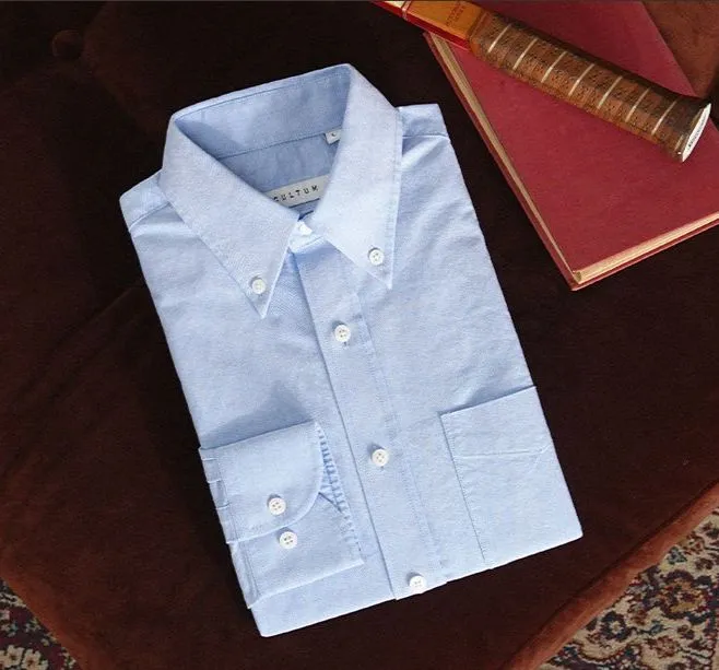 Oxford Cotton Button-Down Shirt