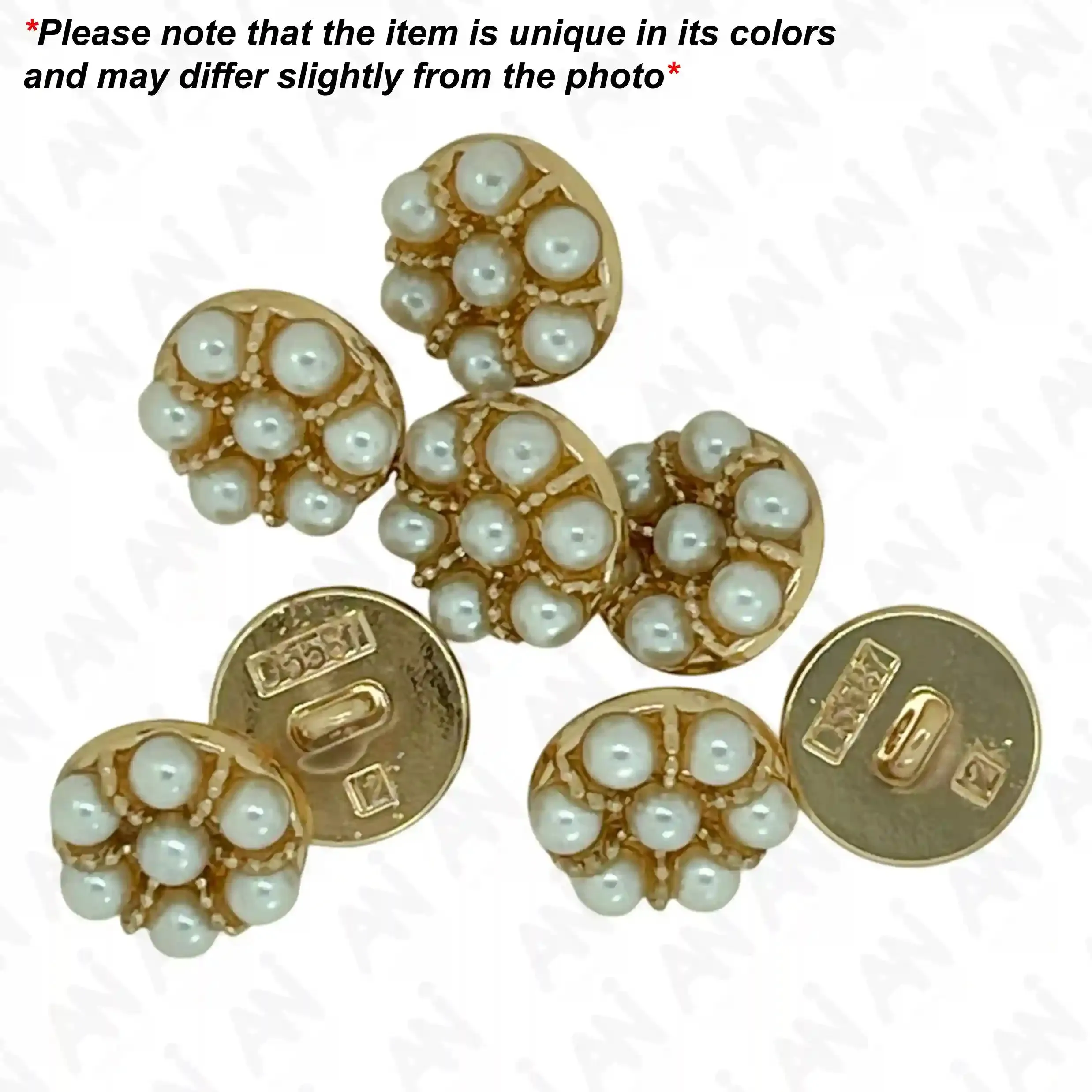 Peral Shirt 12mm Buttons