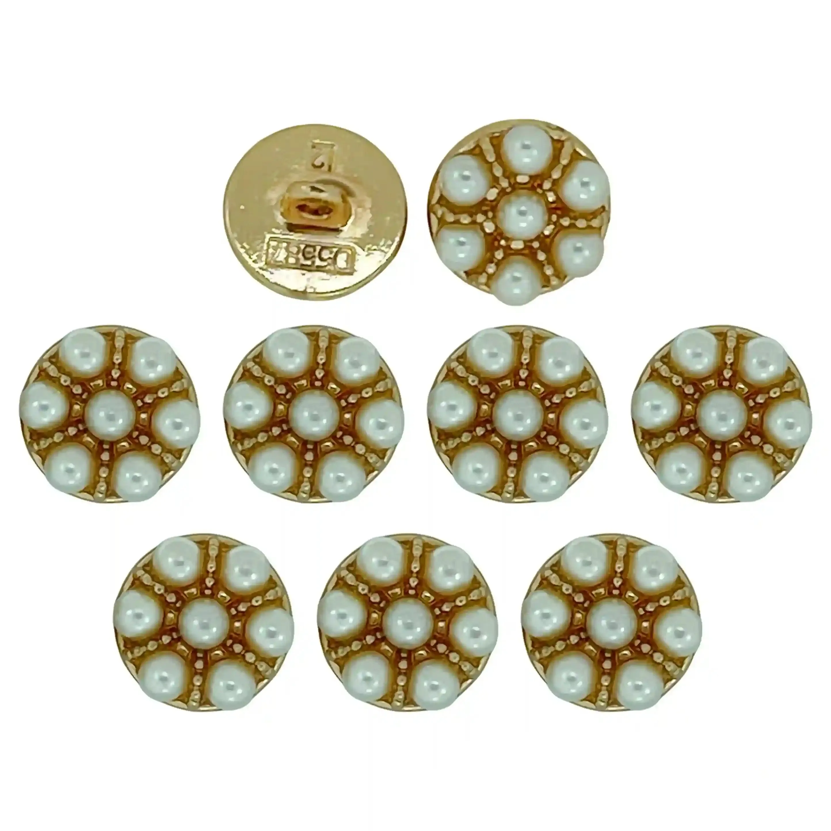 Peral Shirt 12mm Buttons
