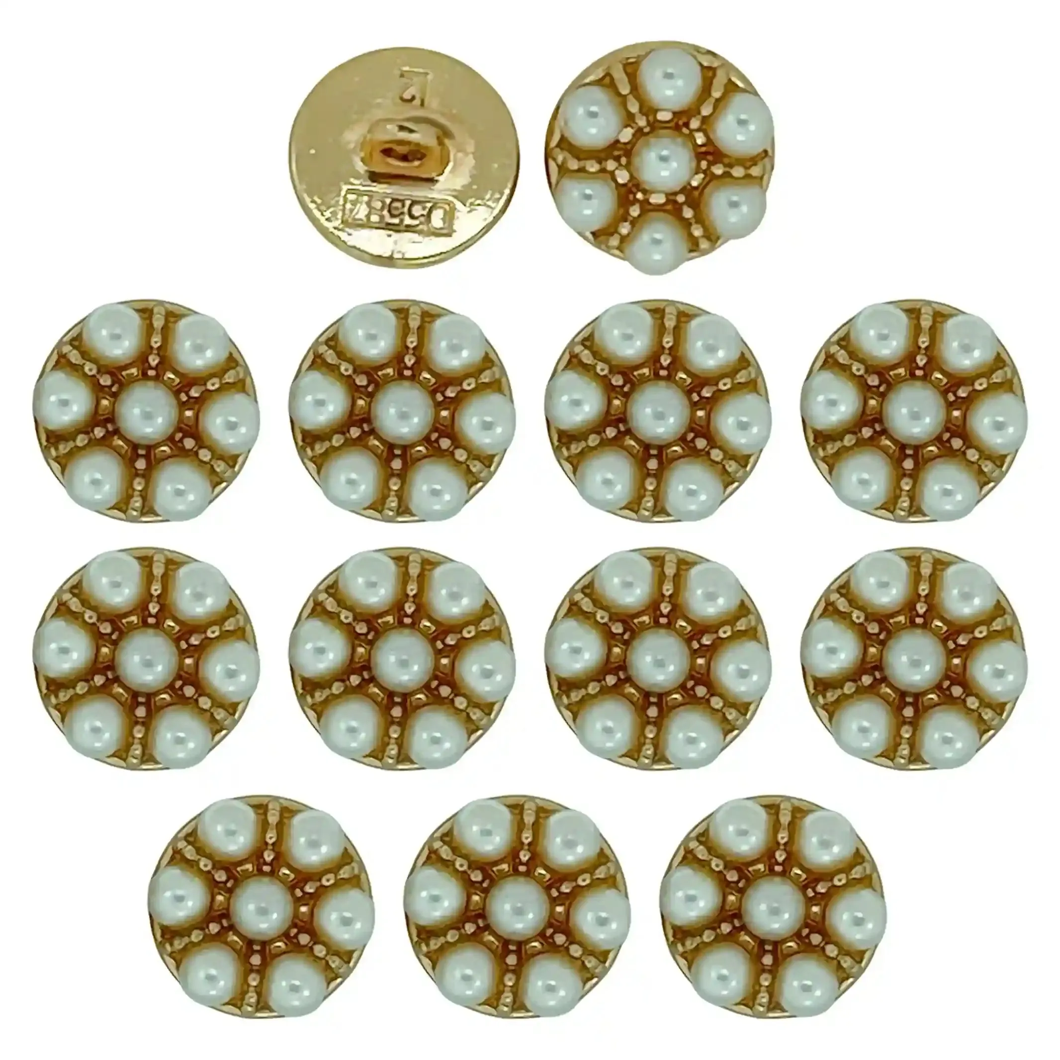 Peral Shirt 12mm Buttons