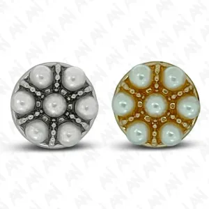 Peral Shirt 12mm Buttons