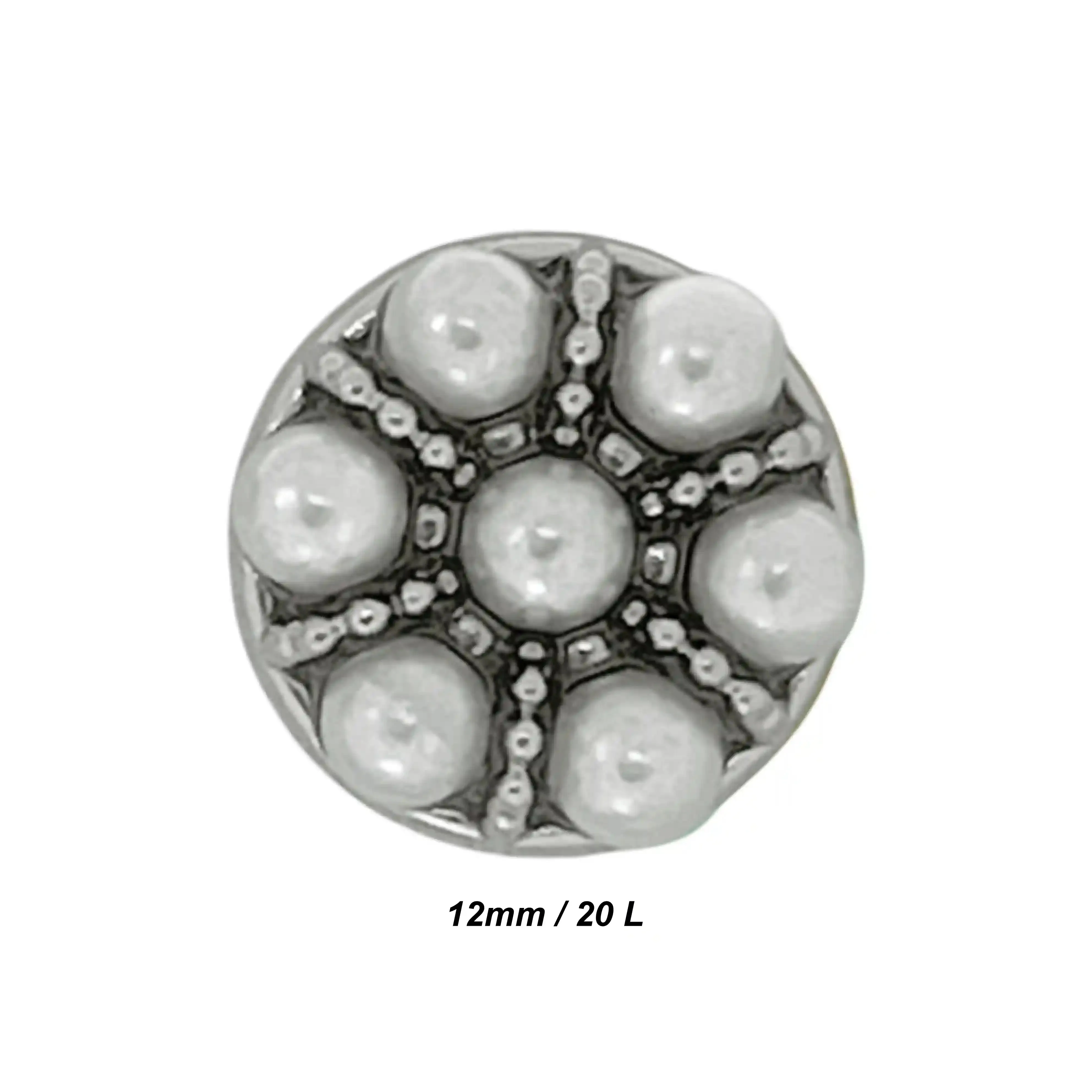 Peral Shirt 12mm Buttons